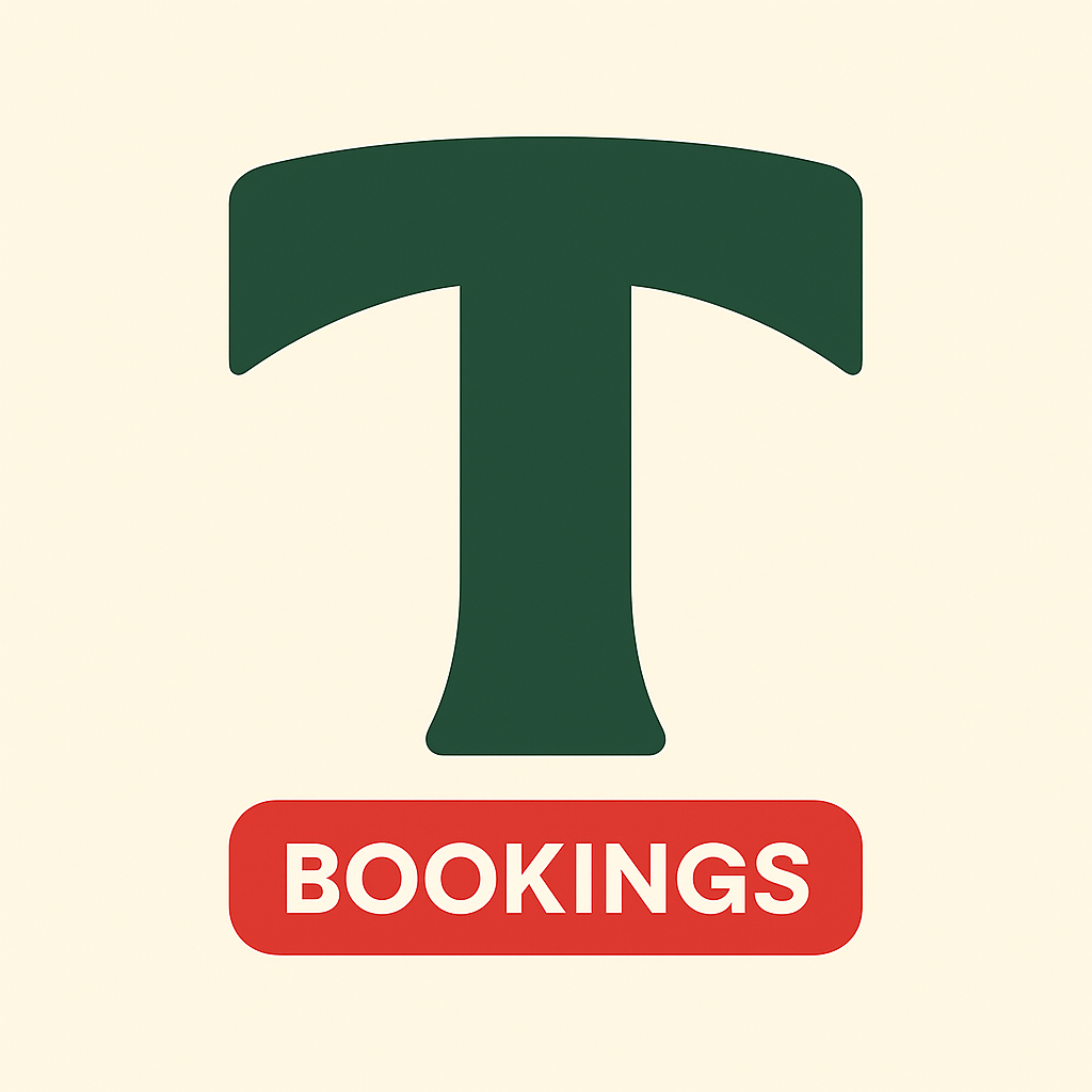 T Bookings logo