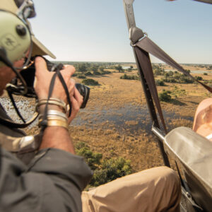 Helicopter Horizons – Okavango Delta Photogrpahy Doors Off Scenic Flight 16
